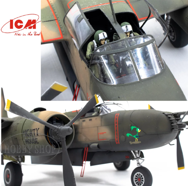 ICM 1/48 B-26K Counter Invader Vietnam ICM 1/48 B-26K Counter Invader Vietnam