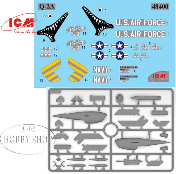 ICM 1/48 KDA-1 (Q-2A) Firebee with trailer ICM 1/48 KDA-1 (Q-2A) Firebee with trailer