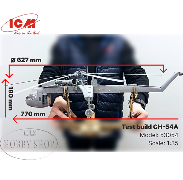 ICM 1/35 Sikorsky CH-54A Tarhe