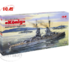 ICM 1/350 Grsser Kurfurst WW1 German Battleship