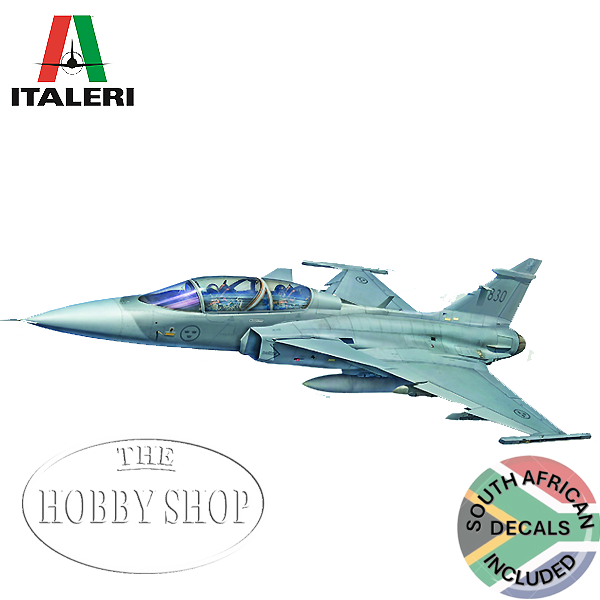 Italeri 1/48 JAS-39D Gripen Twin Seater with SAAF Decals