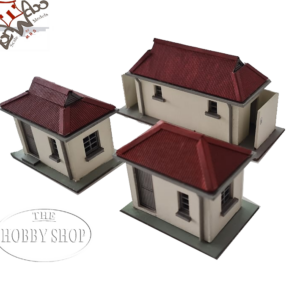 Lonwabo-MRS HO 1/87 Station Out Buildings Set
