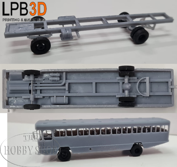 LPB3D 1/87 HO International Bus SAR / SAS (Kit)