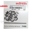 Marklin Plugs Brown Packet (x10 per packet)
