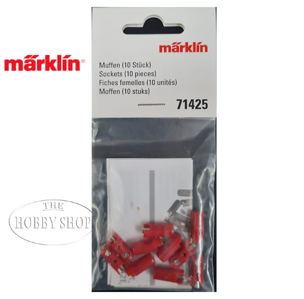 Marklin Plugs Brown Packet (x10 per packet)