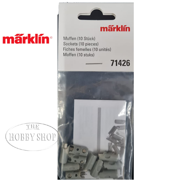 Marklin Plugs Brown Packet (x10 per packet)