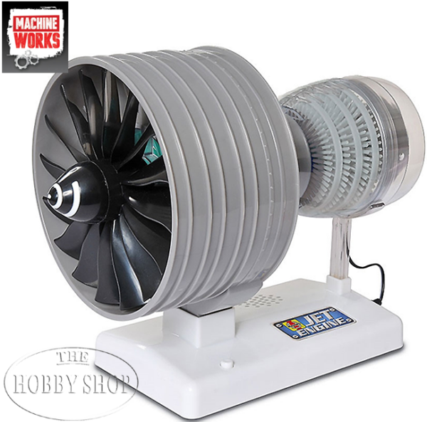 Machine Works Working Jet engine