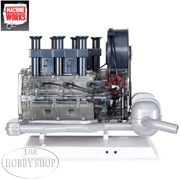 Machine Works 4 Cylinder Hybrid Working Engine