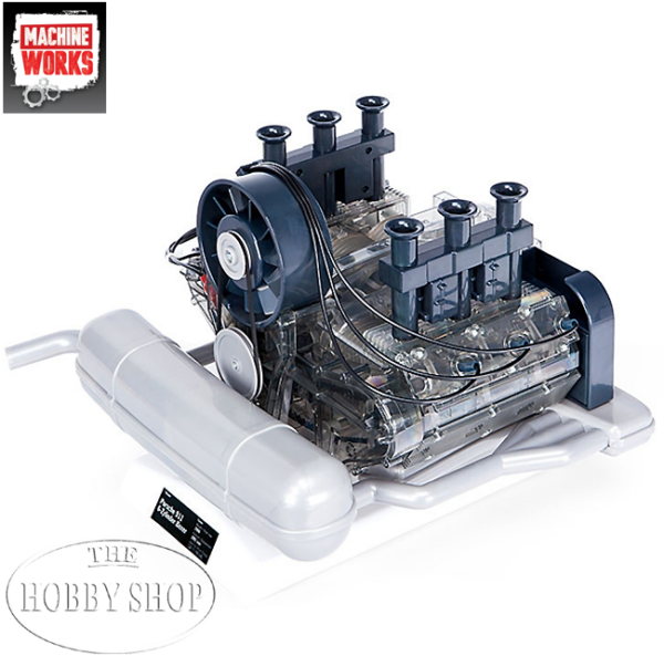 Machine Works 4 Cylinder Hybrid Working Engine