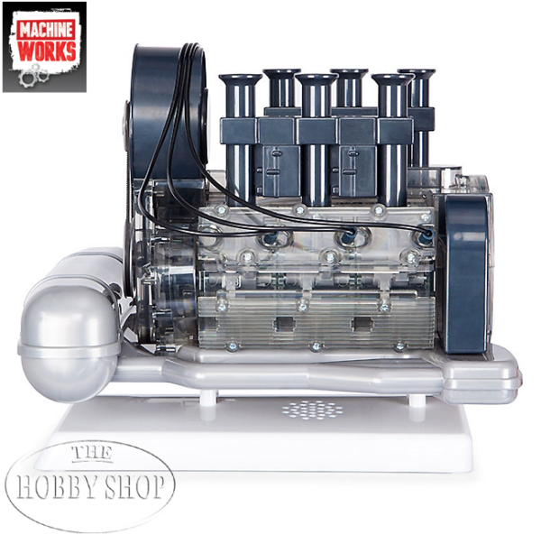 Machine Works 4 Cylinder Hybrid Working Engine