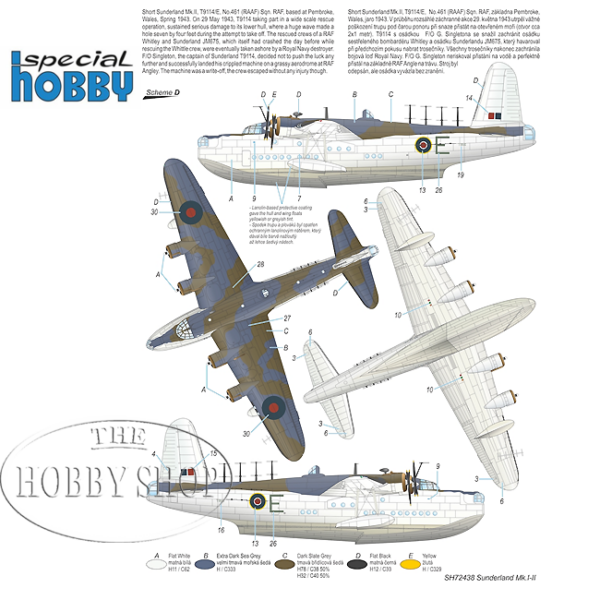 Special Hobby 1/72 Short Sunderland Mk.I/II