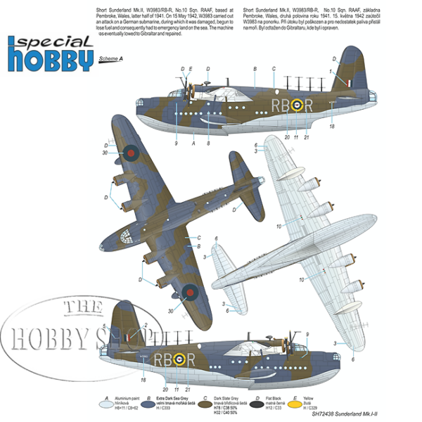 Special Hobby 1/72 Short Sunderland Mk.I/II