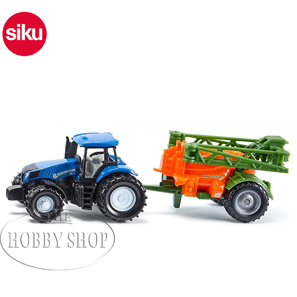 Siku New Holland Tractor w Crop Sprayer