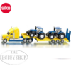 Siku 1/87 US Truck w New Holland Tractor