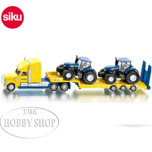 Siku 1/87 US Truck w New Holland Tractor