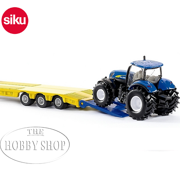 Siku 1/87 US Truck w New Holland Tractor