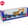Siku 1/87 MAN Truck & Trailer w/Liebherr Excavator