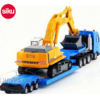 Siku 1/87 MAN Truck & Trailer w/Liebherr Excavator