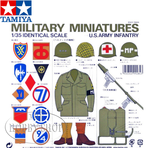 Tamiya 1/35 US Army Infantry