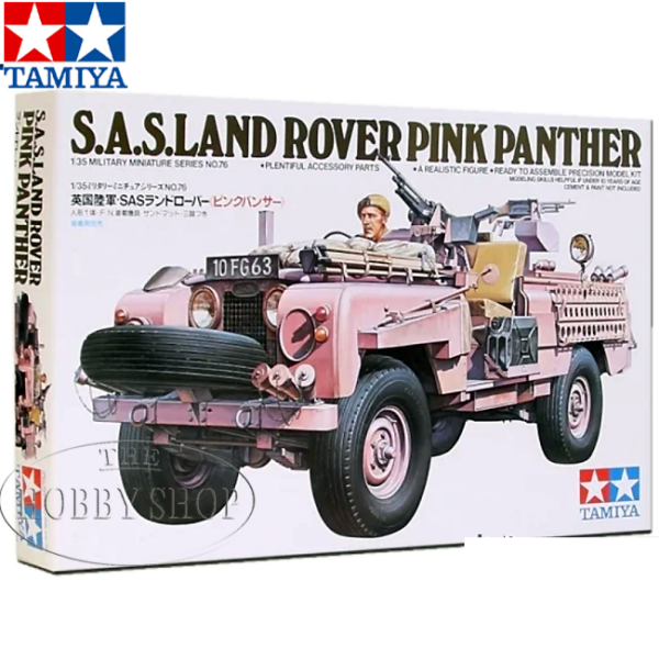 Tamiya 1/35 British SAS Pink Panther Land Rover