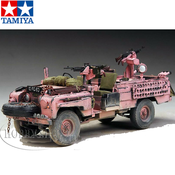Tamiya 1/35 British SAS Pink Panther Land Rover
