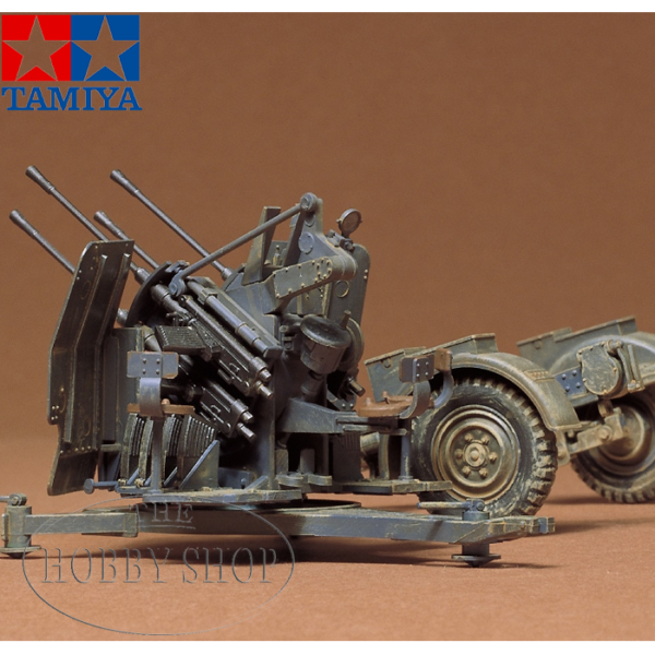 Tamiya 1/35 German 20mm Flakvierling 38 mit Sd.Ah.52