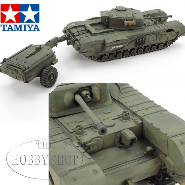 Tamiya 1/35 British Churchill Crocodile Tank