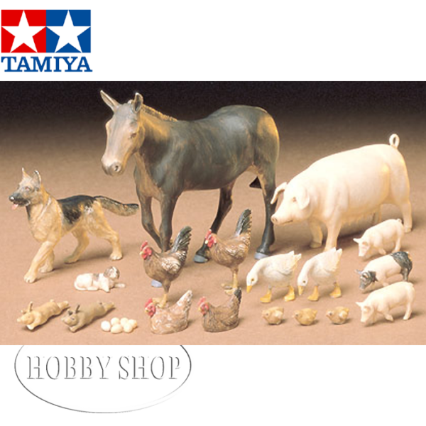 Tamiya 1/35 Livestock Set