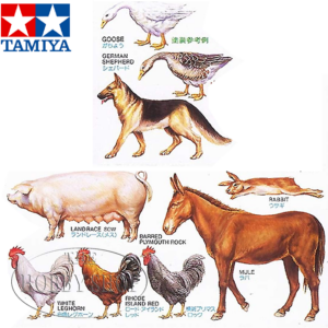 Tamiya 1/35 Livestock Set