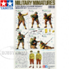 Ttamiya 1/35 US Army Assault Infantry (x6)
