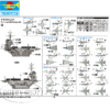 Trumpeter 1/700 USS Constellation CV-64 Aircraft Carrier