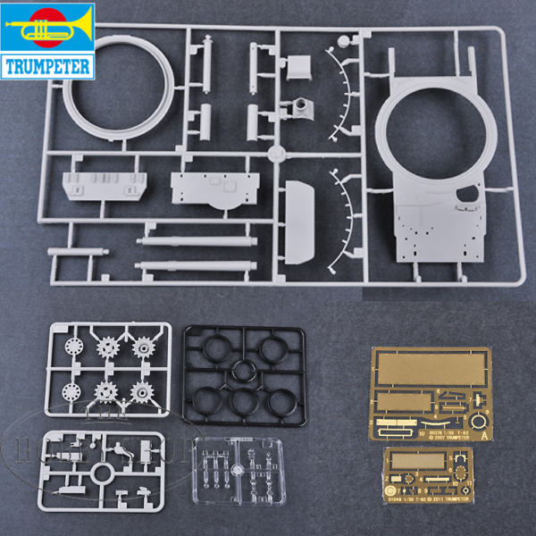 Trumpeter 1/35 Russian T-62 Mod.1975 (Mod.1962+KTD2)