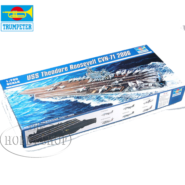 Trumpeter 1/700 Theodore Roosevelt CVN-71 Aircraft Carrier