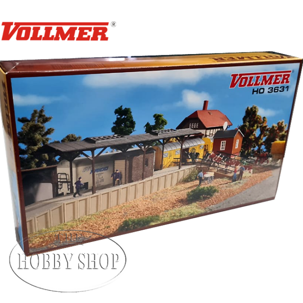 Vollmer 1/87 HO Platform with Loading Ramp