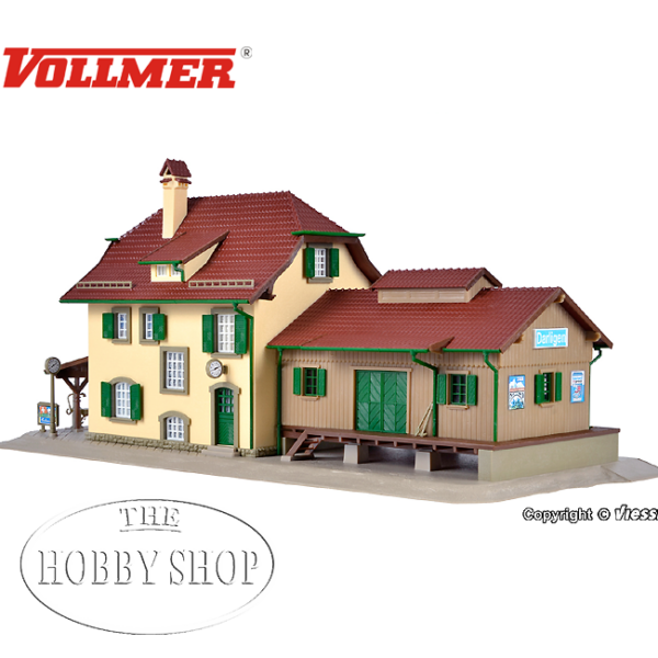 Vollmer 1/87 HO Station DARLINGEN