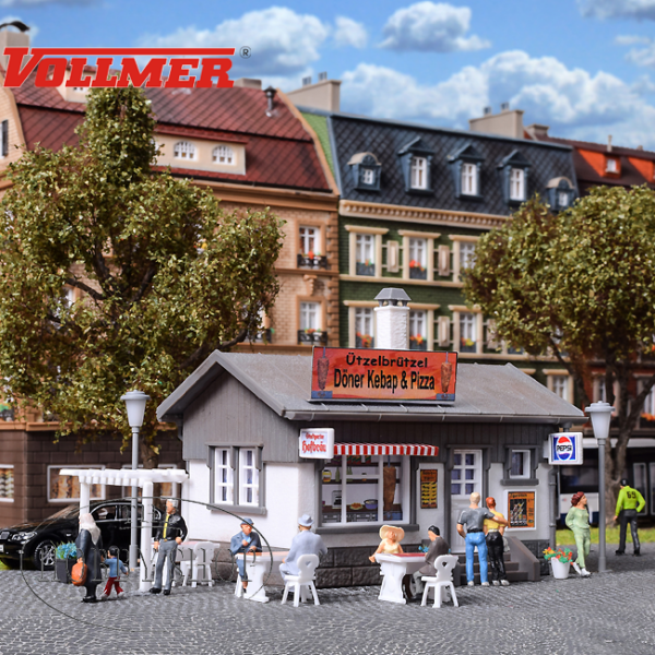 Vollmer 1/87 HO  Snack Bar DOER AND PIZZA 45151