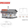 Vollmer 1/87 HO  Snack Bar DOER AND PIZZA 45151
