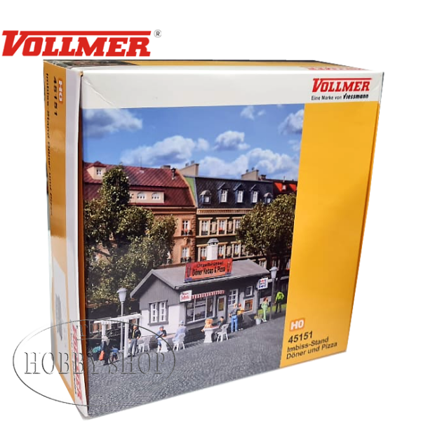 Vollmer 1/87 HO  Snack Bar DOER AND PIZZA 45151