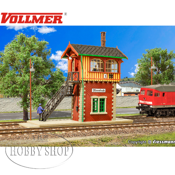 Vollmer 1/87 HO signal Tower MOOSBACH