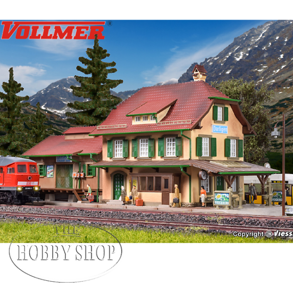 Vollmer 1/87 HO Station DARLINGEN