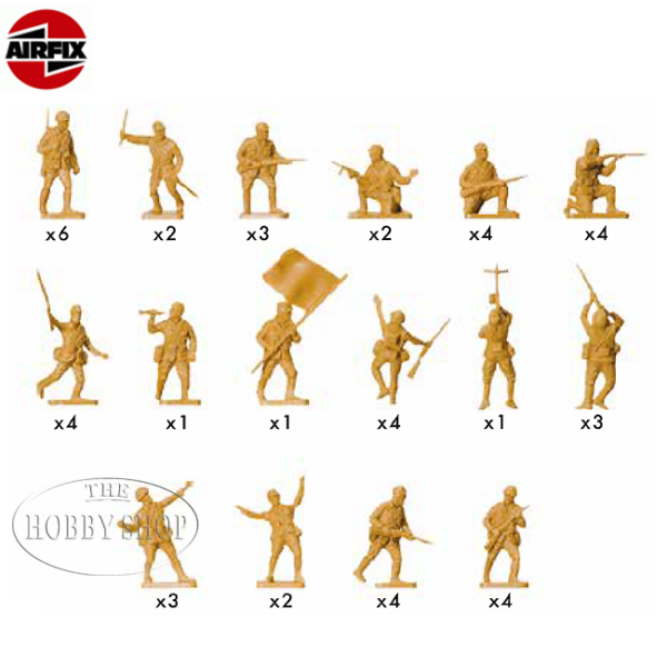 Airfix 1/76 WWII Japanese Infantry