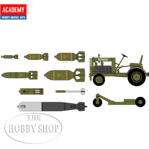Academy 1/35  US WWII Armament with Ground Service Equipment