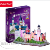 Cubic Fun Neuschwanstein Castle (Germany) 128pcs w/LED Unit