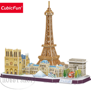 Cubic Fun City Line Paris 3D Puzzle