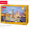 Cubic Fun City Line Paris 3D Puzzle