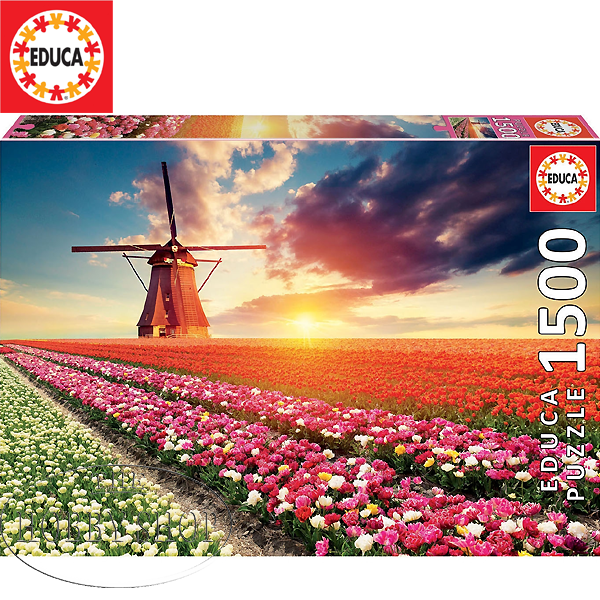 Educa Tulips 1500 Piece Puzzle