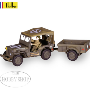 US 1/4 Ton Truck & Trailer