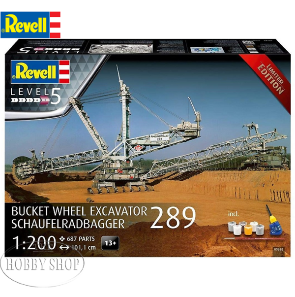 Revell 1/200 Bucket Wheel Excavator 289 Revell 1/200 Bucket Wheel Excavator 289