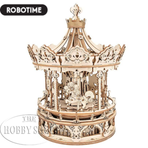 Robotime Romantic Carousel Mechanical Music Box