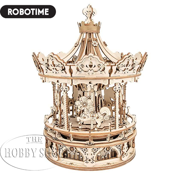 Robotime Romantic Carousel Mechanical Music Box